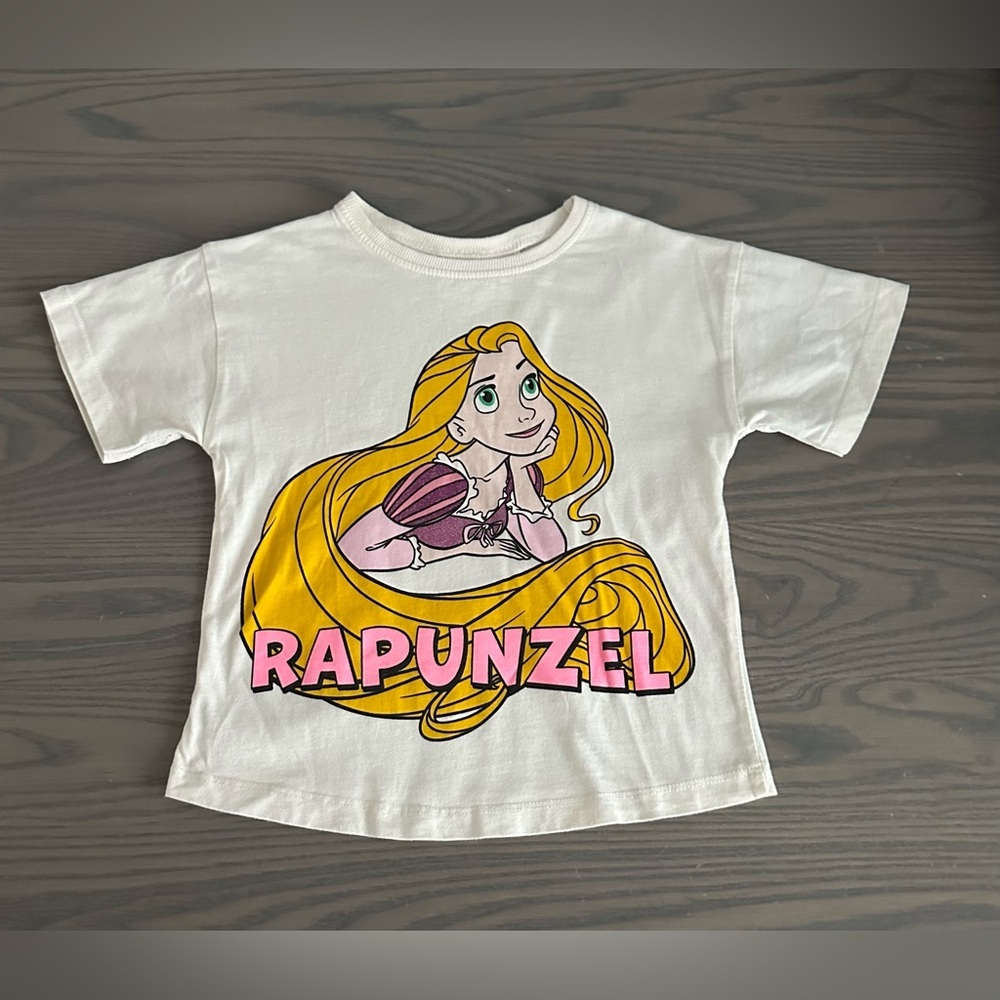 ZARA GIRLS RAPUNZEL T-SHIRT - Picture 2 of 5